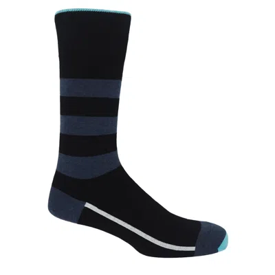 Peper Harow - Made In England Black Equilibrium Men's Organic Socks