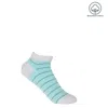 Shop Peper Harow - Made In England Blue Dash Women's Trainer Socks – Mint