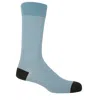 Peper Harow - Made In England Blue Lux Taylor Men's Socks – Sky In Blue