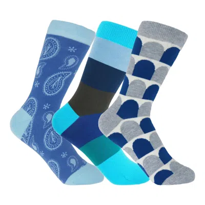 Peper Harow - Made In England Blue Women's Socks Bundle - Navy