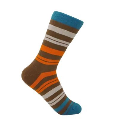 Peper Harow - Made In England Brown Walnut Elizabeth Women's Socks