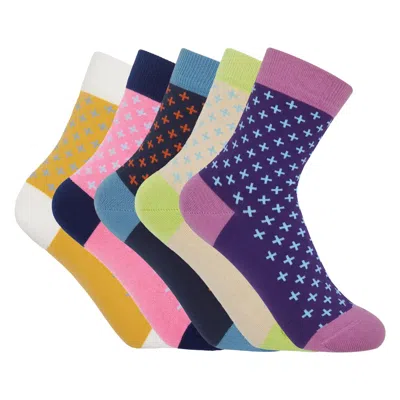 Peper Harow - Made In England Crosslet Women's Socks Bundle