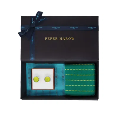 Peper Harow - Made In England Dash Men's Cufflink Gift Box In Multi
