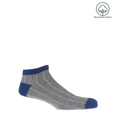 Peper Harow - Made In England Dash Men's Trainer Socks – Grey In Gray