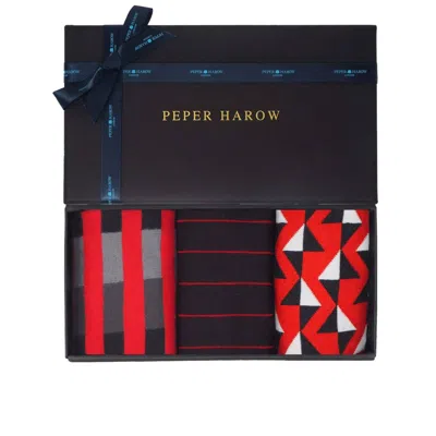 Peper Harow - Made In England Devilish Men's Gift Box In Red