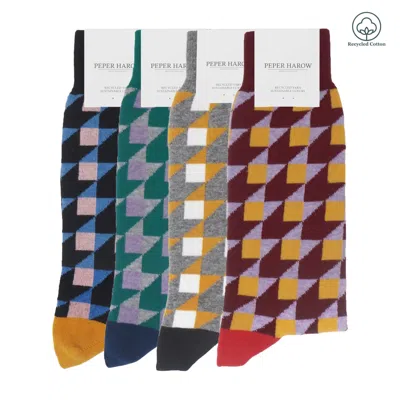 Peper Harow - Made In England Dimensional Men's Socks – Bundle