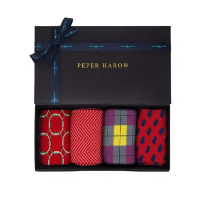 Peper Harow - Made In England Flaming Men's Gift Box In Red