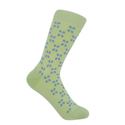Peper Harow - Made In England Green Cambridge Women's Socks – Lime