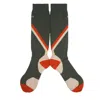 Peper Harow - Made In England Green Men's Ski Socks - Olive In Green