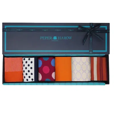 Peper Harow - Made In England Incandescent Women Gift Box In Beige/gray/orange/red/white