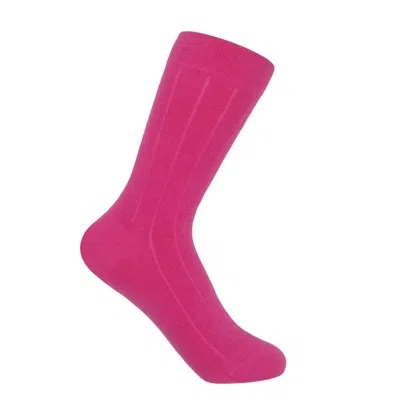 Peper Harow - Made In England Indulgent Cashmere Women's Socks – Hot Pink