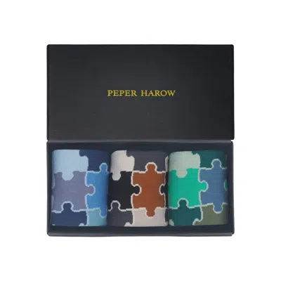 Peper Harow - Made In England Jigsaw Men's Gift Box In Multi