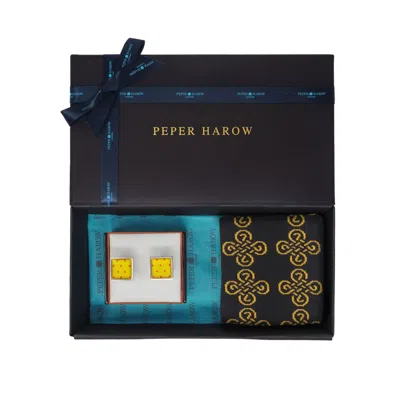 Peper Harow - Made In England Knot  Men's Cufflink Gift Box In Multi