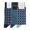 Peper Harow - Made In England Men's Blue Men's Socks Bundle - Navy In Blue