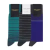 Peper Harow - Made In England Men's Blue Men's Socks Bundle - Nexus In Blue