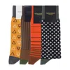 Peper Harow - Made In England Men's Men's Socks Bundle - Autumn In Black/brown/orange/yellow