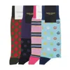 Peper Harow - Made In England Men's Men's Socks Bundle - Spring In Blue/pink/purple/red