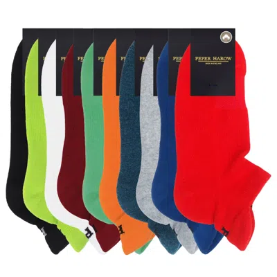 Peper Harow - Made In England Men's Men's Trainer Sports Socks Ten Pack Bundle – Organic