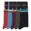 Peper Harow - Made In England Men's Mix Tape Men's Socks - Bundle In Green