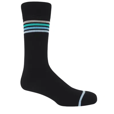 Peper Harow - Made In England Men's Mix Tape Men's Socks – Black