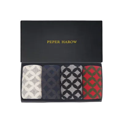 Peper Harow - Made In England Men's Mosaic Men's Socks Gift Box