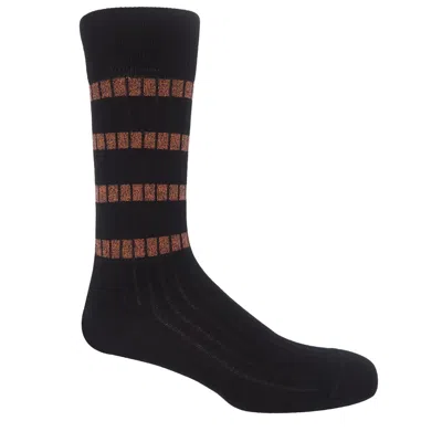 Peper Harow - Made In England Men's Old School Men's Socks – Black