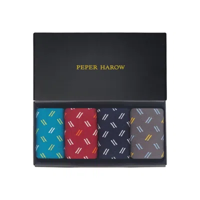 Peper Harow - Made In England Men's Parallel Men's Socks Gift Box