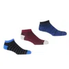 Peper Harow - Made In England Men's Trainer Socks Bundle - Dash, Lux & Retro