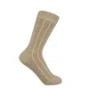 Peper Harow - Made In England Neutrals Indulgent Cashmere Women's Socks - Beige In Sand