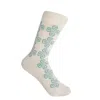 Peper Harow - Made In England Neutrals Knot Women's Socks - Beige In Sand