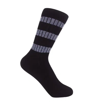 Peper Harow - Made In England Old School Women's Socks – Black