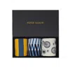 Peper Harow - Made In England Organic Men's Gift Box In Blue/white/yellow