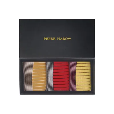 Peper Harow - Made In England Oxford Stripe Ladies Gift Box In Multi