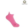 Peper Harow - Made In England Pink / Purple Organic Women's Trainer Sport Socks – Pink