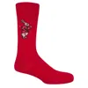 Peper Harow - Made In England Red Alice's Adventures In Wonderland Men's Socks - White Rabbit