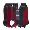 Peper Harow - Made In England Red Men's Trainer Socks Bundle – Burgundy