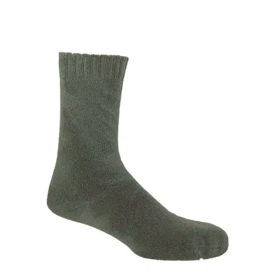 Peper Harow - Made In England Ribbed Cuff Men's Bed Socks – Grey