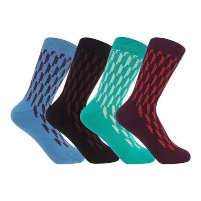 Peper Harow - Made In England Scooby Women's Socks - Bundle In Multi