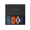 Peper Harow - Made In England Sleek Men's Gift Box In Black/green/orange/yellow