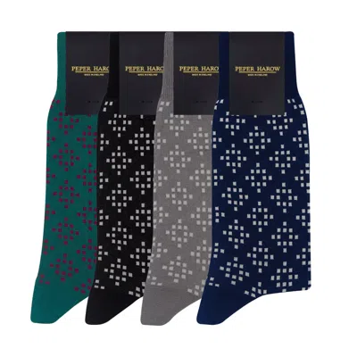 Peper Harow - Made In England Soho Men's Socks Bundle In Blue