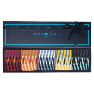 Peper Harow - Made In England Symmetry Men's Gift Box In Blue