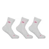 Peper Harow - Made In England Three Pack Quarter Recycled Women's Sport Socks – White