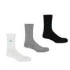 Peper Harow - Made In England Three Pack Recycled Men's Sport Socks – Mix
