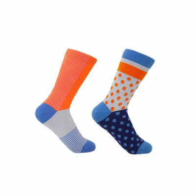 Peper Harow - Made In England Tulip Anne & Navy Katherine Women's Socks 2 Pack In Blue