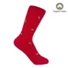 Peper Harow - Made In England Umbrella Women's Socks – Red In Red