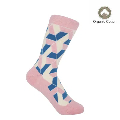 Peper Harow - Made In England Vertex Women's Socks - Pink