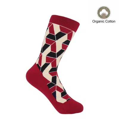 Peper Harow - Made In England Vertex Women's Socks - Red