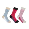 Peper Harow - Made In England Women's Organic Pin Polka Socks Bundle