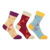 Peper Harow - Made In England Women's Socks Bundle - Tri In Sand
