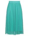 Pepita Midi Skirts In Green
